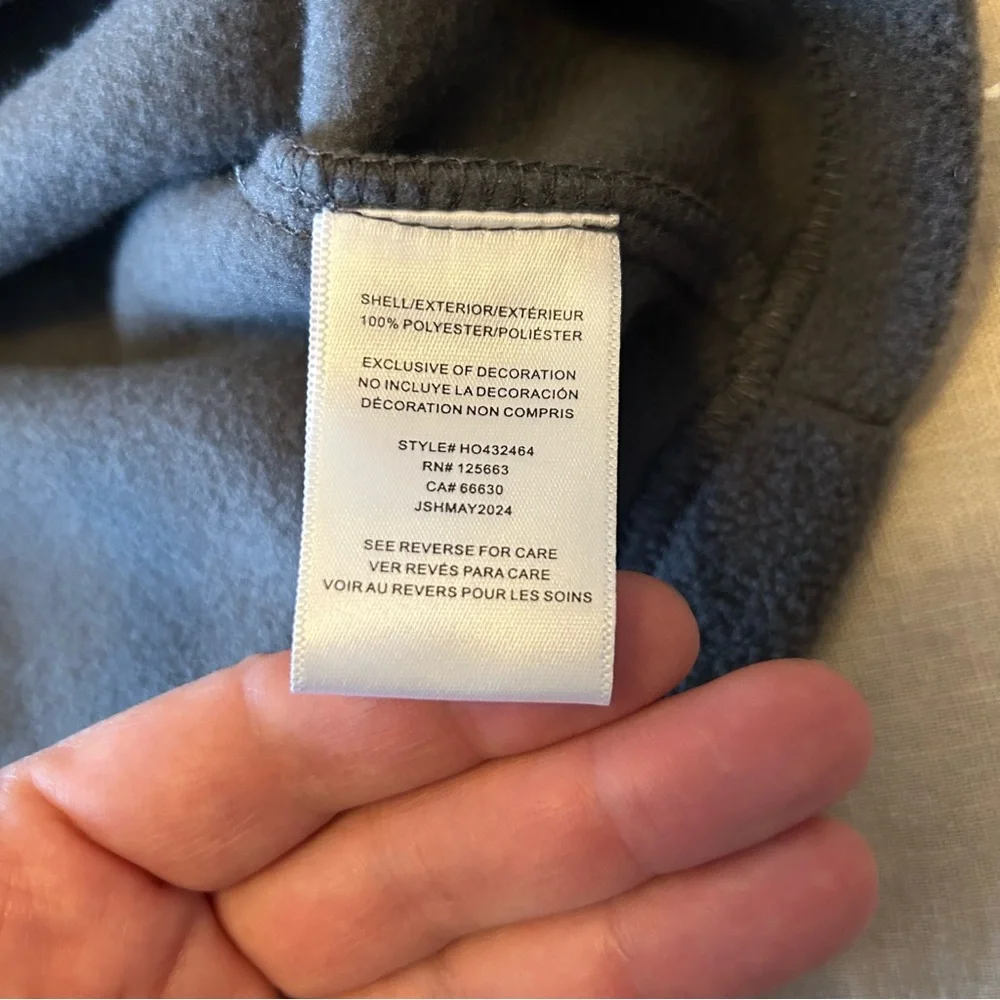 Horizon by Bass Creek Outfitters NWT Men's Gray Fleece snap Shacket size Medium - Picture 9 of 10